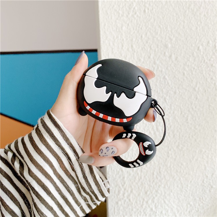 Vỏ Bảo Vệ Tai Nghe Hình VENOM Case Airpods 1-2/Pro Siêu Cute Dễ Thương