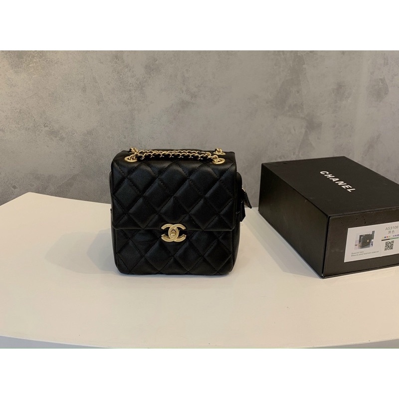 ✅Túi BALO CHANEL NEW 2022 - 20x20cm - Bản SUP [Fullbox NC]