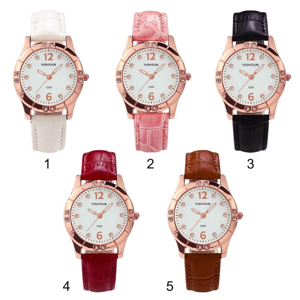BSUNS Đồng Hồ Quartz Nữ Dây Da Thời Trang