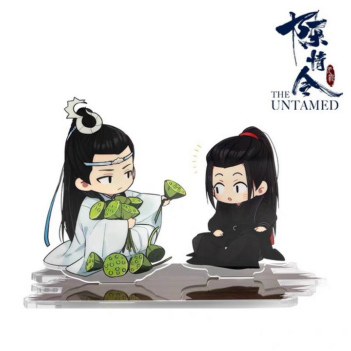 (GO) Mô hình standee mini Ma Đạo Tổ Sư - Trần Tình Lệnh lam vong cơ ngụy vô tiện chibi anime