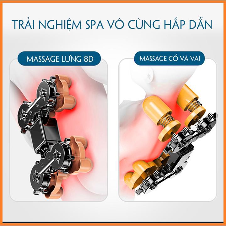 Ghế massage tự động đa chức năng, ghế massage toàn thân thư giãn hiệu quả