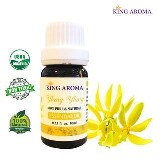 Tinh Dầu Ngọc Lan Tây Kingaroma - Ylang Ylang Essential Oil | 100% Nguyên Chất | Cao Cấp, Thơm Phòng, Giảm Căng Thẳng