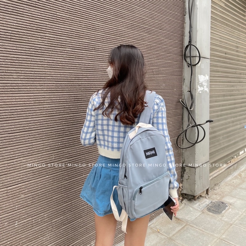 Balo Mingo MRMI vải trơn mềm (MRMI01 BACKPACK)