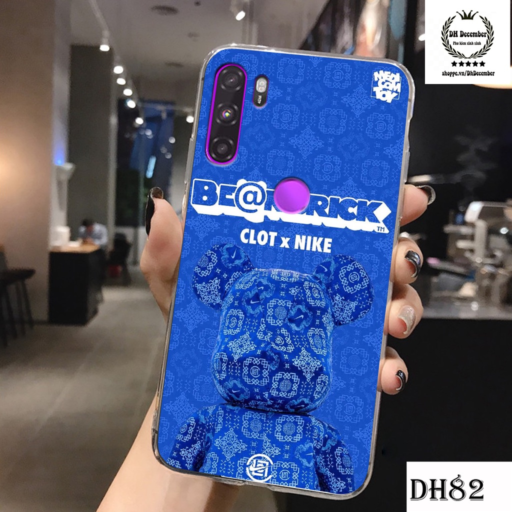 Ốp lưng Vsmart ACTIVE 3 in hình 3D lucky, gấu Beer xinh xắn - KHÔNG NÊN BỎ LỠ