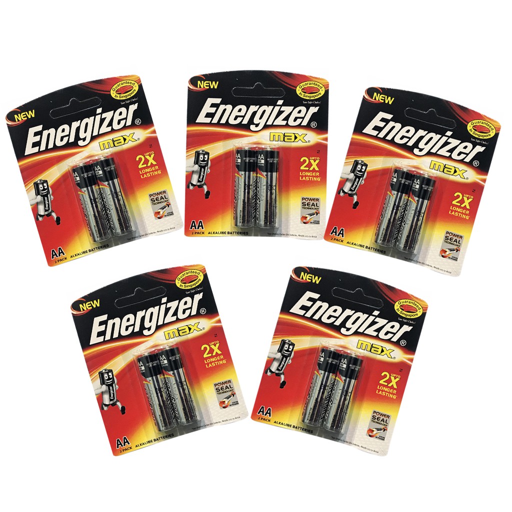 5 vỉ pin Pin Energizer AA