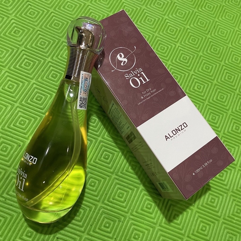 Tinh dầu dưỡng Alonzo Premium Salvia Oil cho tóc khô xơ và chẻ ngọn 100ml