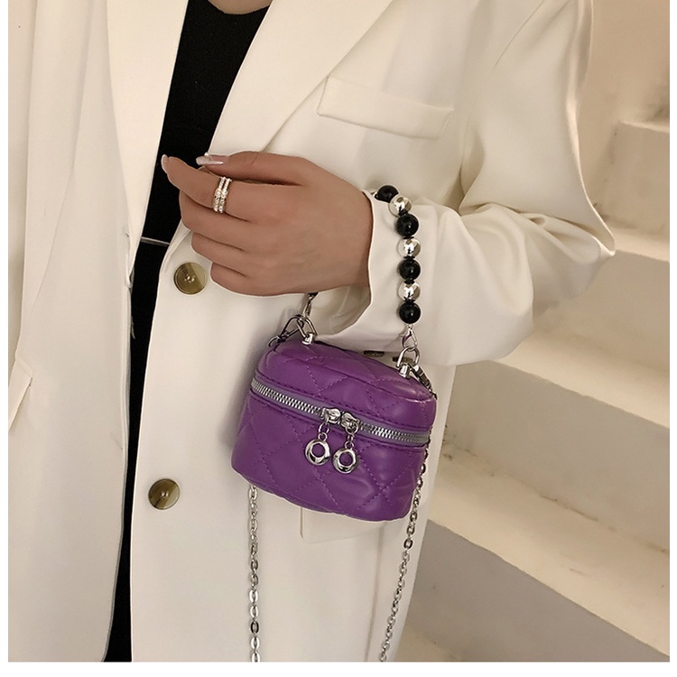 Túi đeo chéo quai xỏ hạt mini thời trang 2022 xinh xắn cho nữ