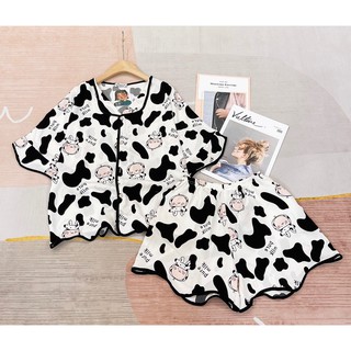 💕𝑭𝑹𝑬𝑬𝑺𝑯𝑰𝑷💕♥Bộ ngủ Pijama Lụa Latin