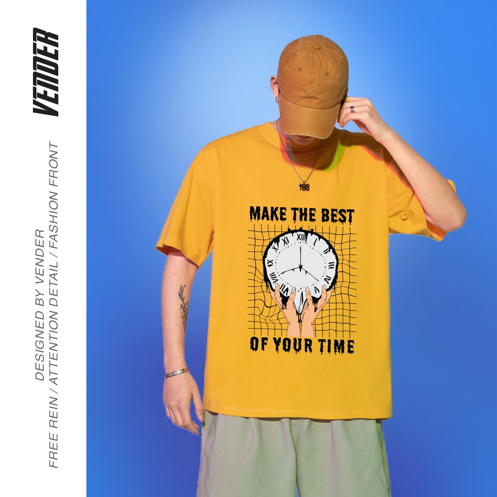 Áo thun MAKE YOUR BEST  - Áo thun tay lỡ dáng oversize (V81)