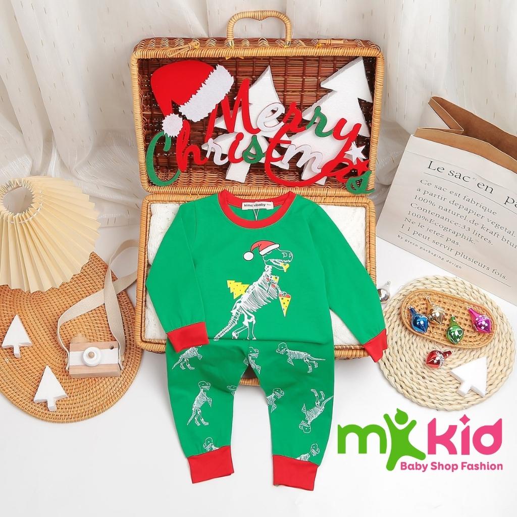 Đồ Giáng Sinh Cho Bé  Bộ NOEL Minky Mom Cho Bé Trai Bé Gái  Chất Cotton 100% dày dặn và giử ấm tốt cho bé