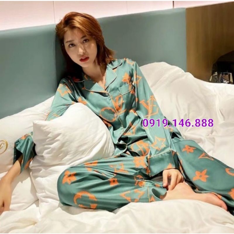 Bộ Lụa Quảng Châu cao cấp Dài Tay Xinh - Xịn - Mịn | BigBuy360 - bigbuy360.vn