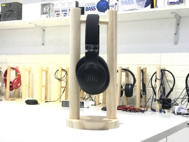 Giá treo tai nghe bằng gỗ cực chất ( Headset Stand, Giá Treo Tai Nghe Bằng Gỗ )