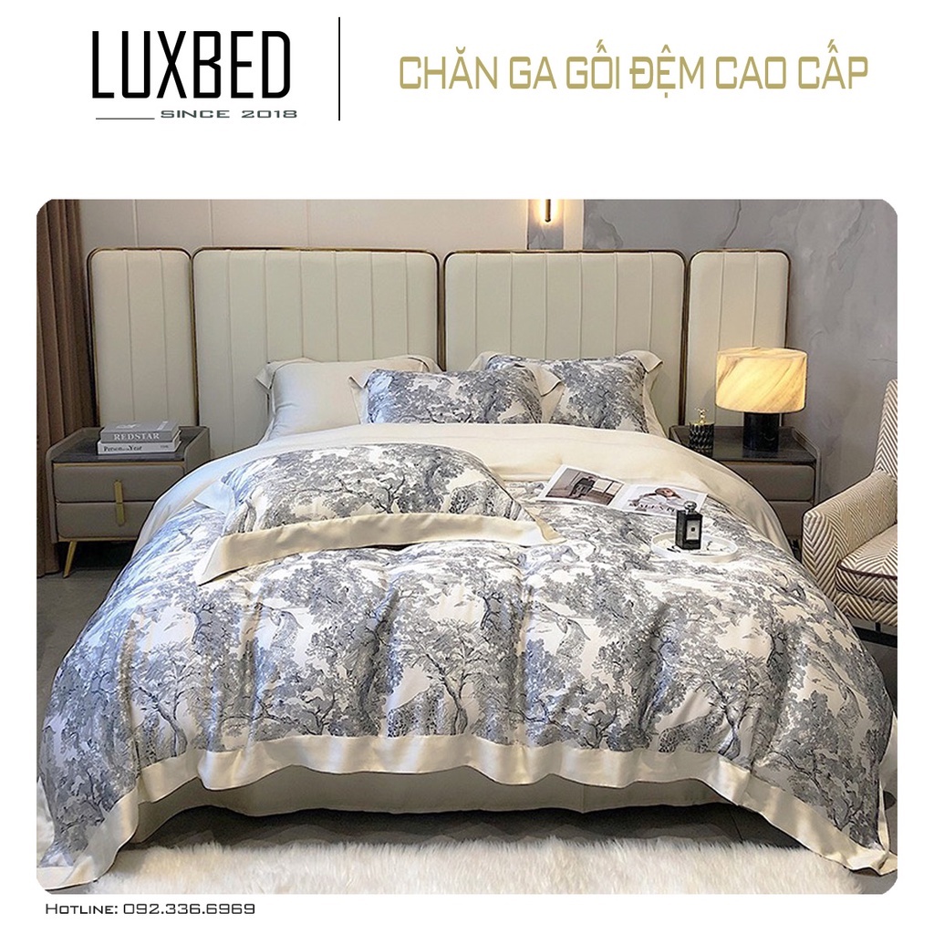 Set Chăn Ga Gối 4 món Lụa Tencel 100s BST Moonlight - trumchanganhapkhau