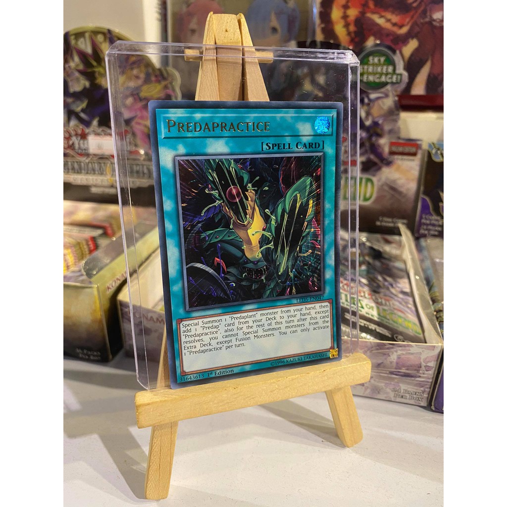 Lá bài thẻ bài Yugioh Predapractice - Ultra Rare - Tặng bọc bài nhựa bảo quản