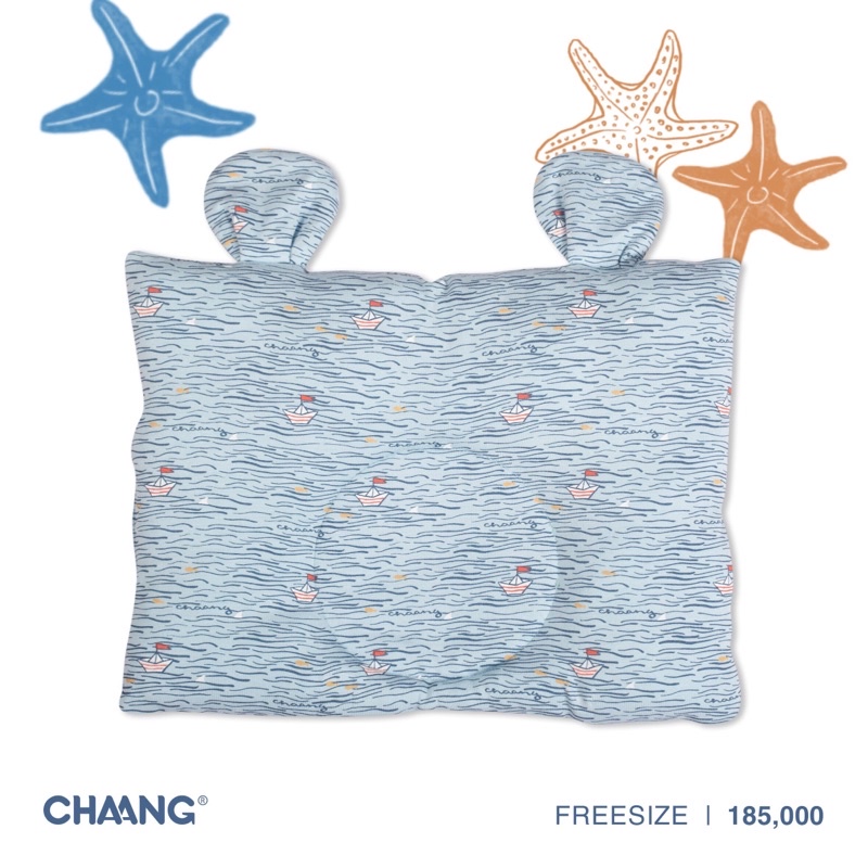 Chaang gối cho bé sơ sinh chất cotton thoáng khí Sea SS2022D03