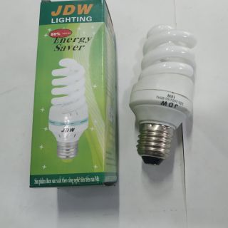Bóng Xoắn Ốc JDW Tiết Kiệm Năng Lượng E27 (Ánh Sáng Vàng)