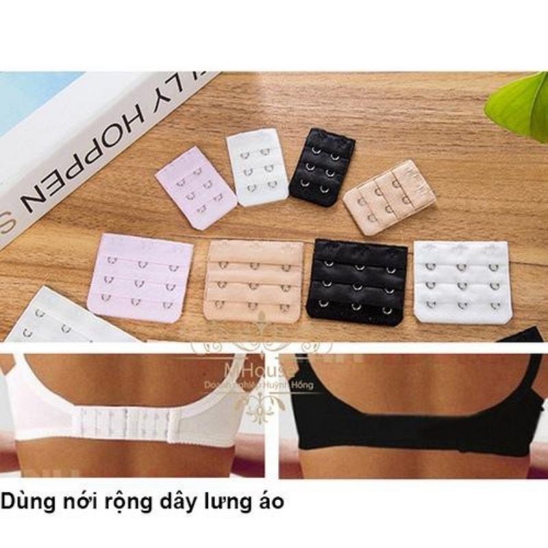 Miếng Nới Dây Áo Ngực Loại 2 Móc, 3 Móc Tiện Lợi