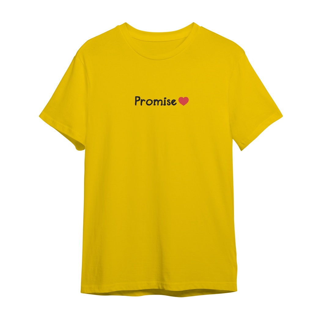Áo đôi Promise ❤ tay lỡ form dáng rộng nam nữ nhiều màu