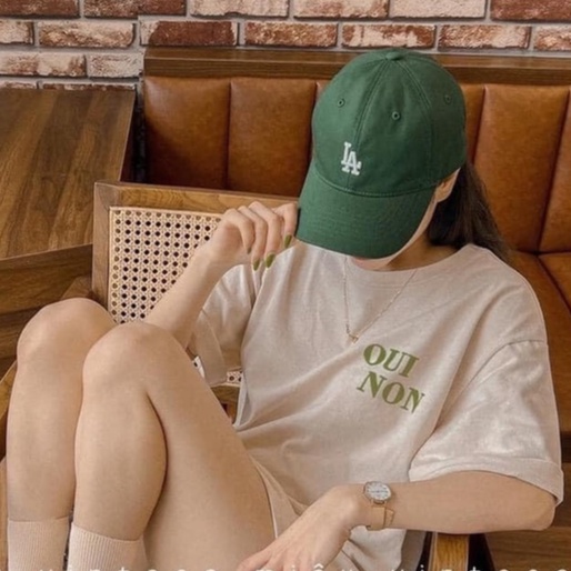 Mũ lưỡi trai M L B xanh lá hot trend Nón kết NY - LT9