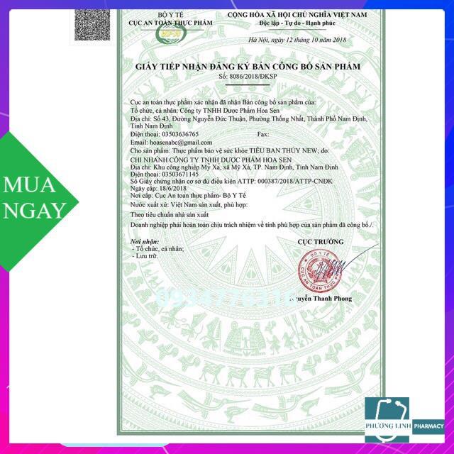 Tiêu Ban Thuỷ ( dị ứng , phong ngứa, mề đay....)