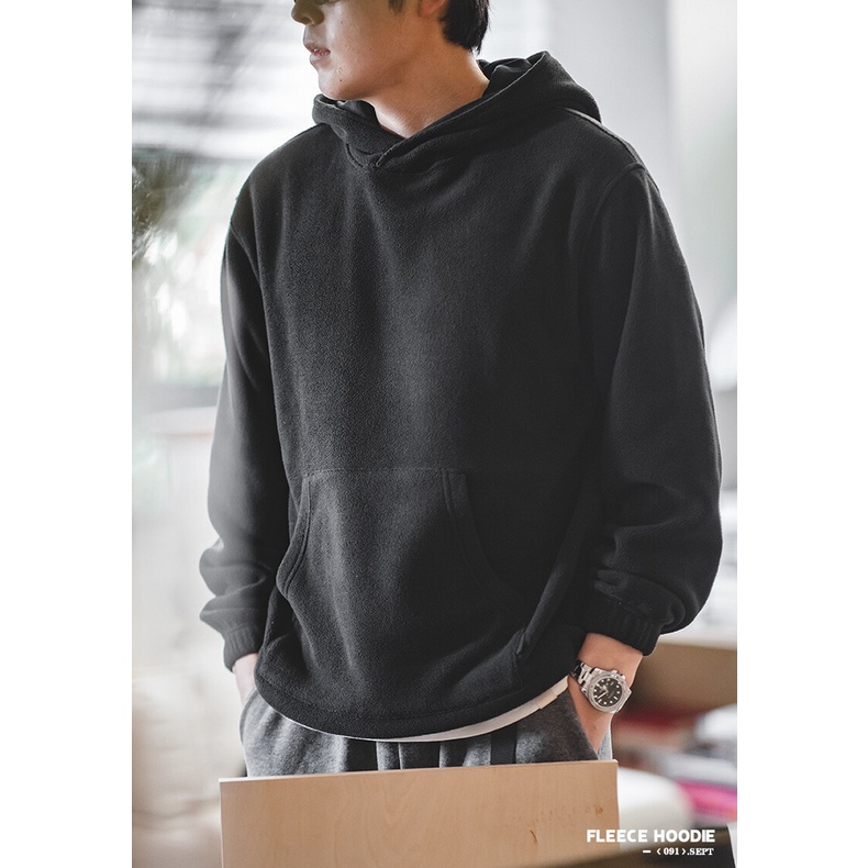 Áo hoodie MADEN nỉ dày chui đầu giả nhiều lớp mẫu mới 2022 phong cách Mỹ mùa thu