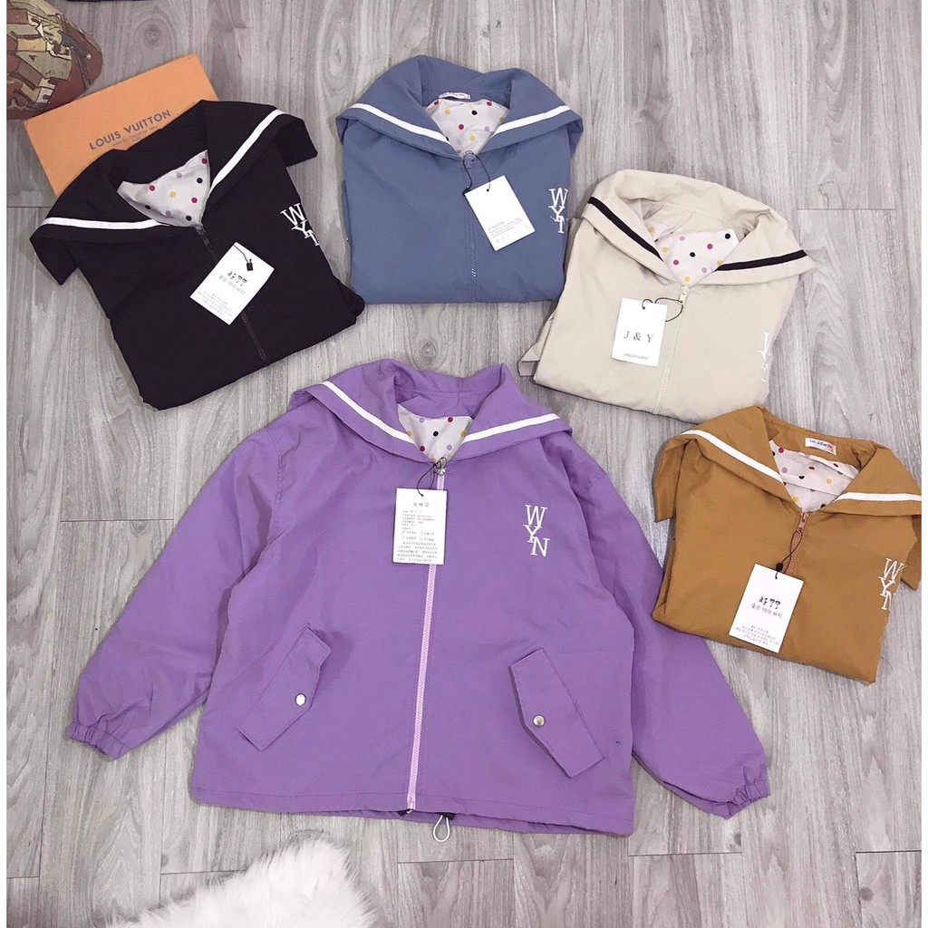 Áo khoác 2 lớp cổ hải quân siêu đẹp 140