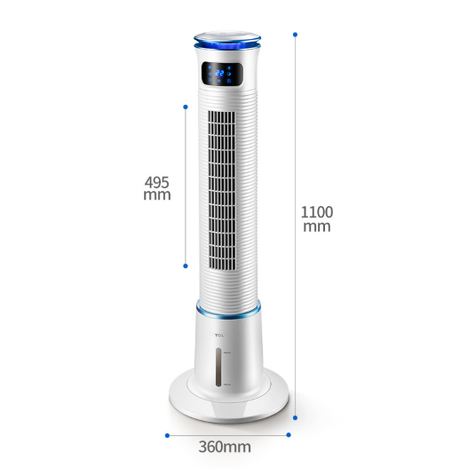 QUẠT ĐIỀU HÒA HƠI NƯỚC TCL TFZ10-18HRD (hàng quốc tế, 12-15 ngày giao hàng)