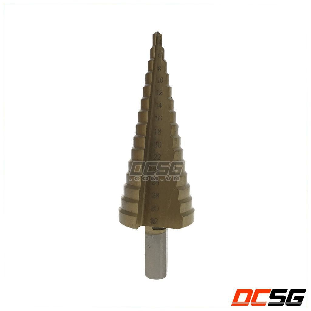 Mũi khoan bậc (4-32mm) phủ Titan Tolsen 758723