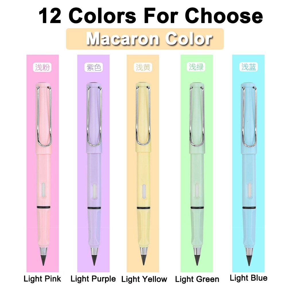 Bút chì vĩnh cửu không giới hạn dùng cho viết lách vẽ phác họa công nghệ mới cho học sinh