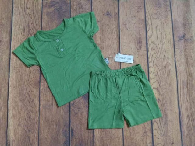 Bộ khuy Cotton Thun Lạnh[ Video Ảnh thật] PEEKABOO Mát rượu 6-22kg