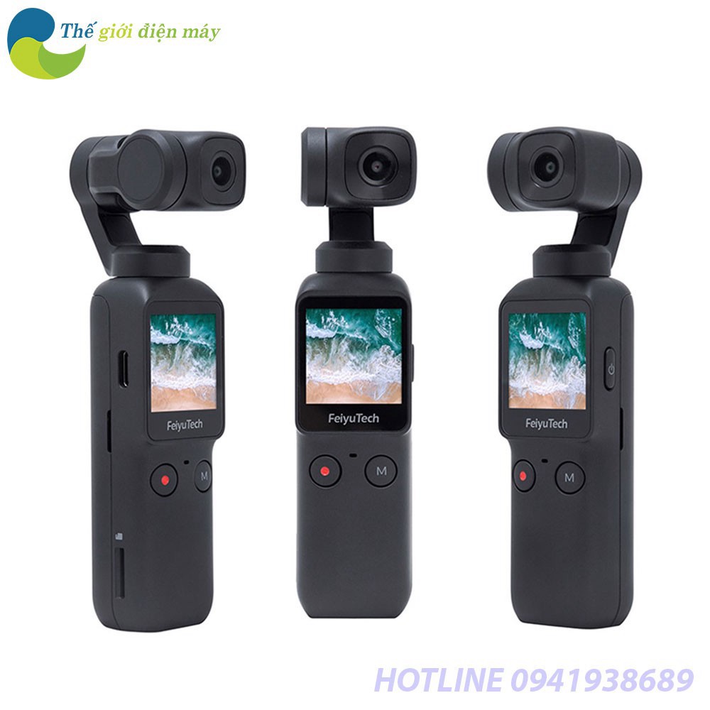 [ SALL OFF ] Máy quay cầm tay chống rung Gimbal Feiyu Pocket - Bảo hành 12 tháng - Shop Thế Giới Điện Máy .