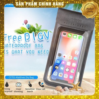 [BH 1 ĐỔI 1] Túi chông nước Joyroom cho điện thoại 6 inch chuẩn chống nước IPx8 - Hàng chính hãng