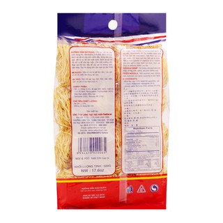 Mì trứng sợi nhỏ Safoco 500gr