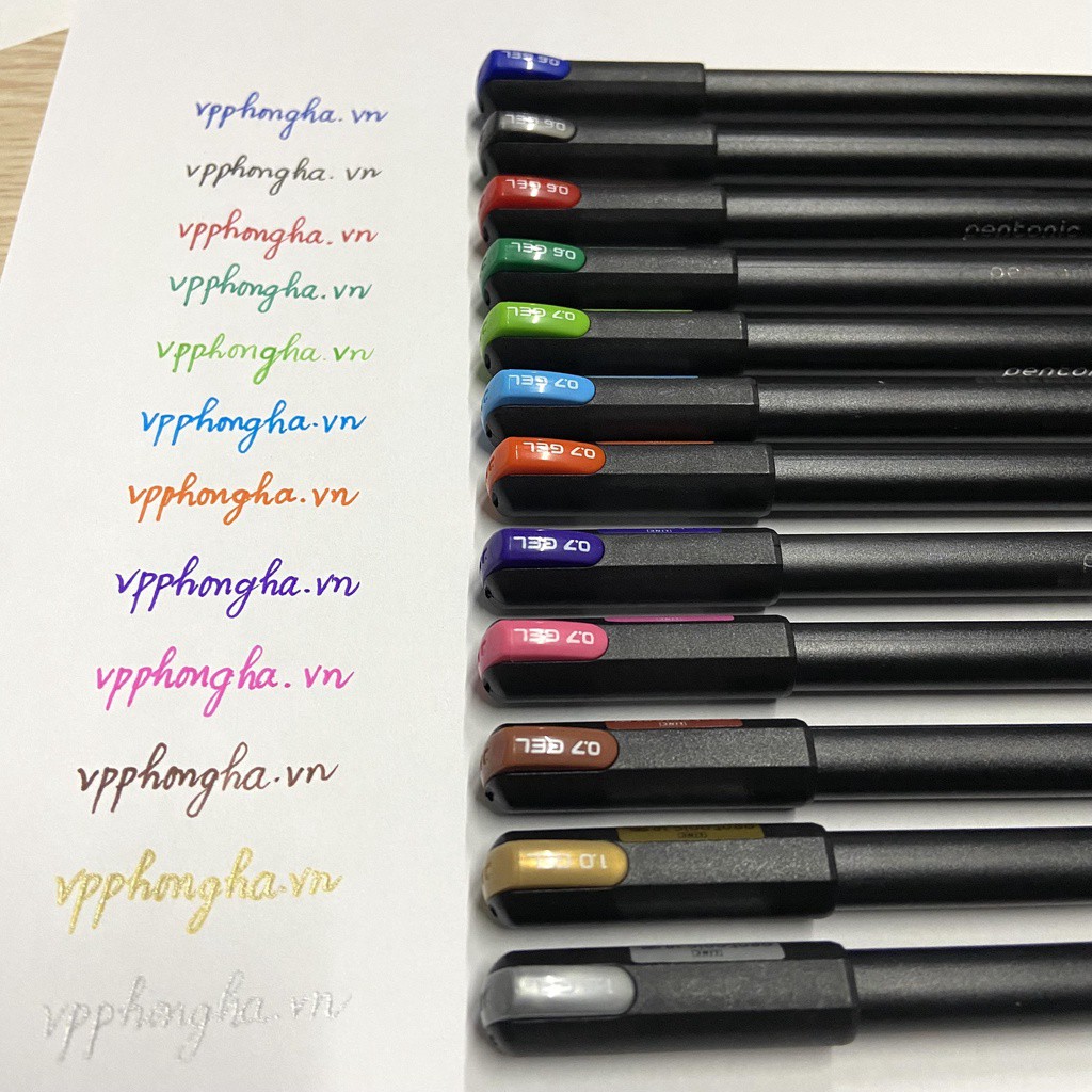 Vỉ 12 Bút gel LinC Pentonic 856