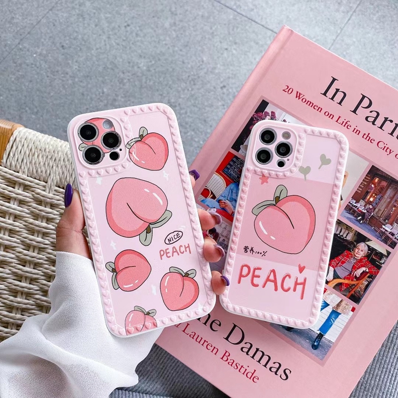 Ốp Điện Thoại Suntaiho Tpu Mềm In Hình Quả Đào Cho Iphone 7 7plus 8 8 Plus 12 Mini 11 Pro Max 6 6s Plus Se 2020 X | BigBuy360 - bigbuy360.vn