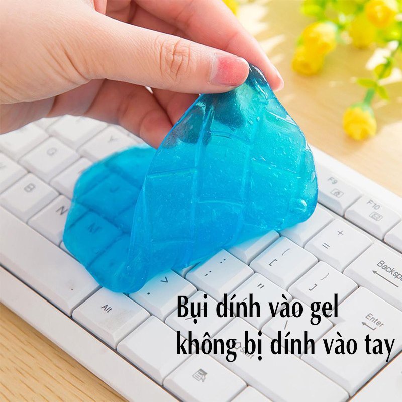 Gel Vệ Sinh Bàn Phím, Gel Vệ Sinh Máy Tính, Nội Thất Ô Tô, Hút Sạch Bụi Bẩn Kẽ, Khe Nhỏ Thiết Bị titan.st