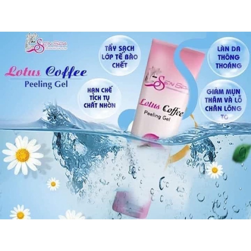 Tẩy Tế Bào Chết Coffee cho face &body  Drsen-senspa