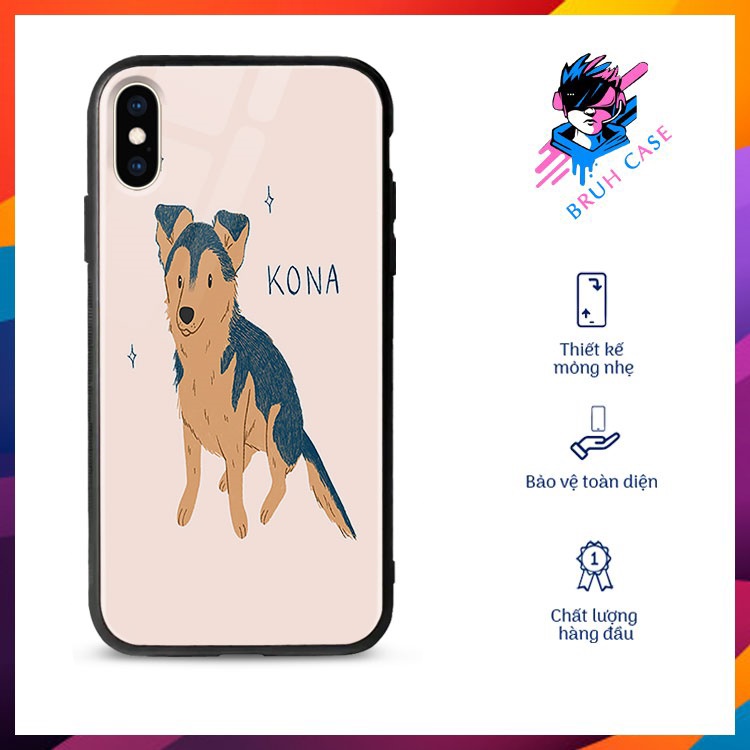 Ốp Cao Cấp Iphone 12 Hình Chó BRUH CASE Cho Iphone X/11/6/7/6S/8Plus/12Mini/12ProMax/Se 2020/6Splus/7Plus/6Plus/8Plus/Xs
