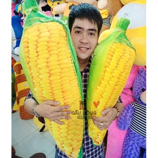 THÚ NHỒI BÔNG TRÁI BẮP 80CM GẤU BÔNG TRÁI BẮP