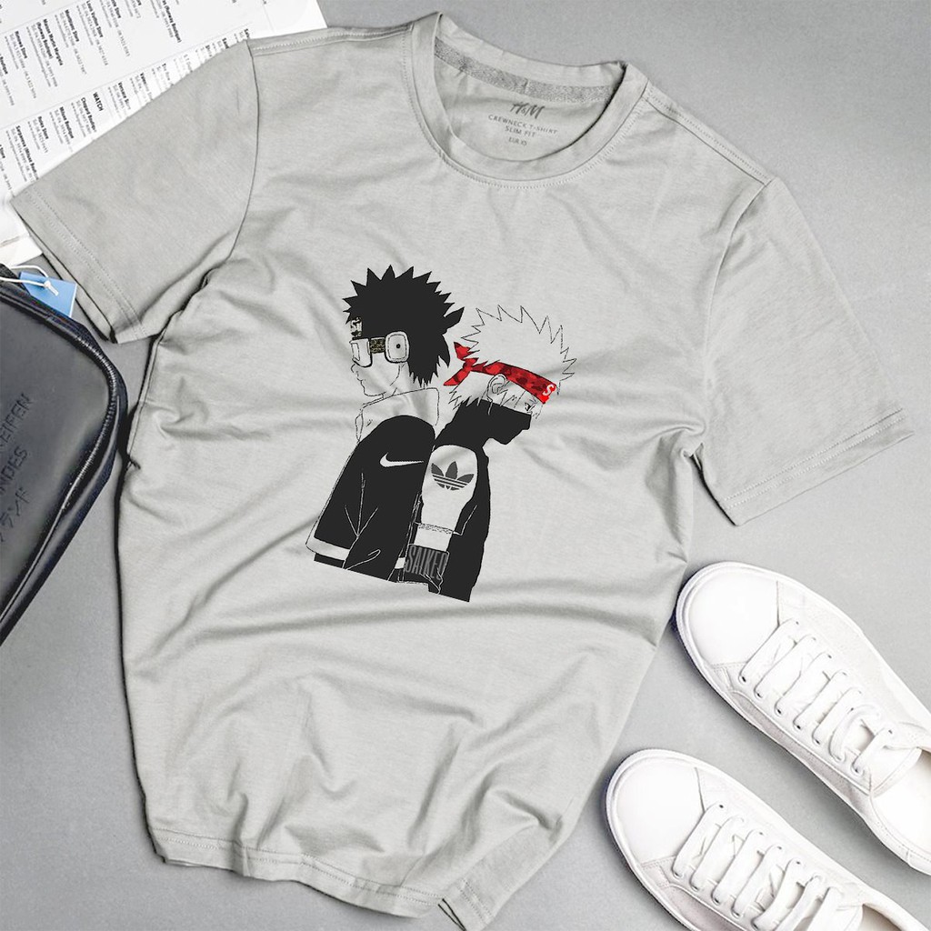 Áo phông nam độc lạ chất phong cách unisex màu xám