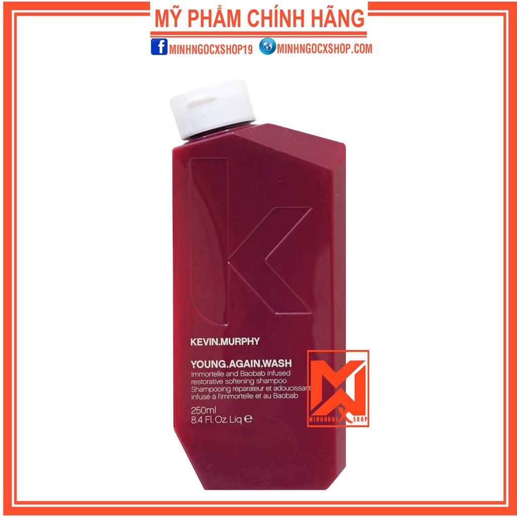 ✅[ KEVIN MURPHY ] DẦU GỘI TRẺ HÓA TÓC KEVIN MURPHY YOUNG AGAIN WASH 250ML CHÍNH HÃNG