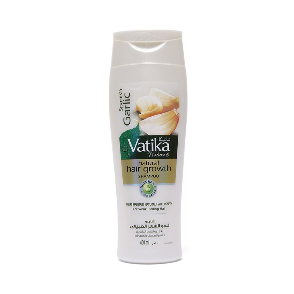 Dầu gội/ xả Vatika cao cấp chiết xuất tỏi Garlic- duy trì sự phát triển của tóc 200ml/ 400ml/ 700ml