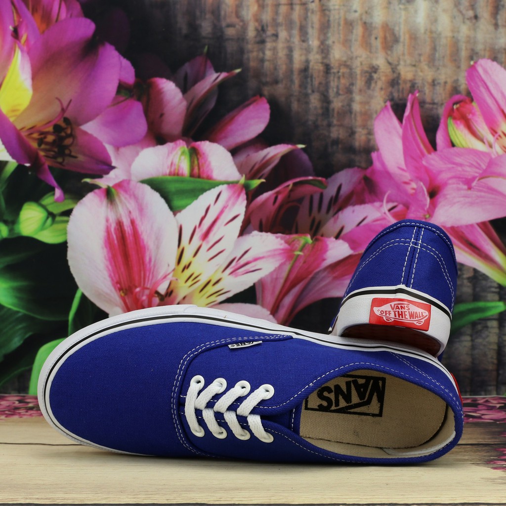 Giày Van Classic Cổ Thấp Xanh Nhạt Nam