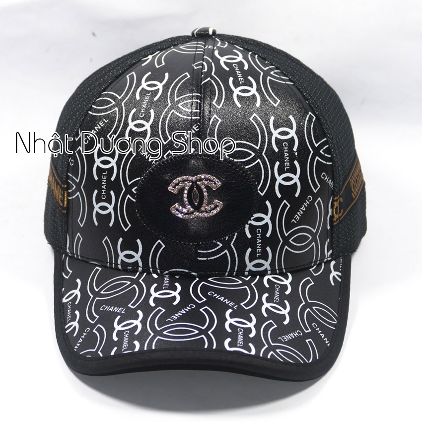 Nón kết xịn Cha.ne.nl  - Chất liệu vải kaki cao cấp phù hợp cho cả nam và nữ với logo chữ nổi bật