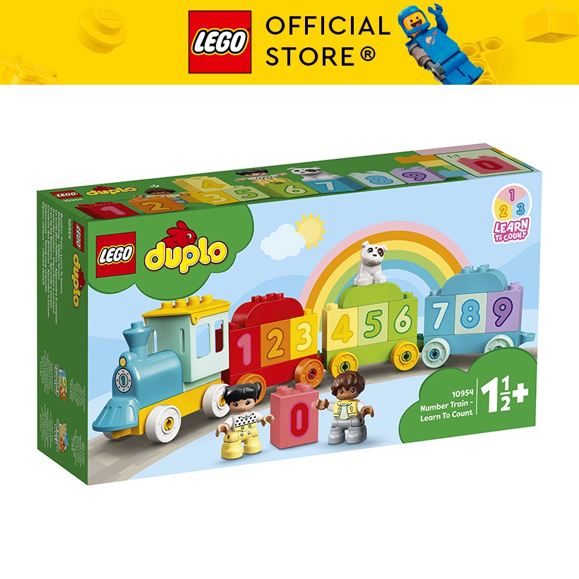 LEGO DUPLO 10954 Tàu lửa học đếm số (23 chi tiết)