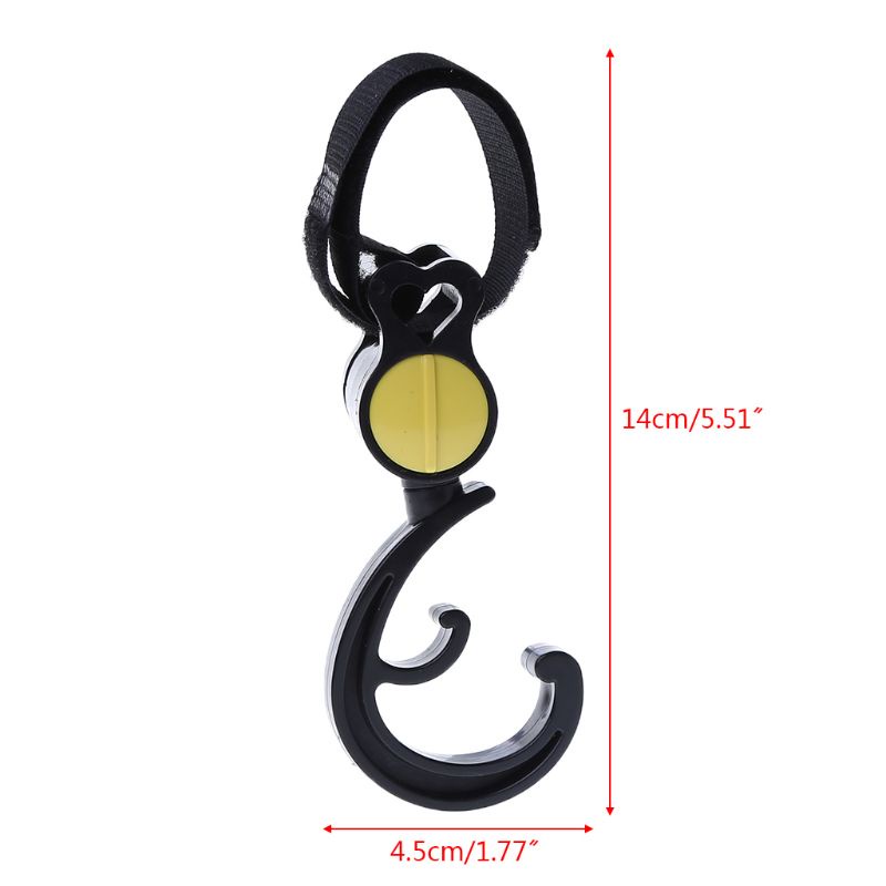 2 Móc Treo Đồ Chắc Chắn Gắn Xe Đẩy Em Bé Tiện Dụng