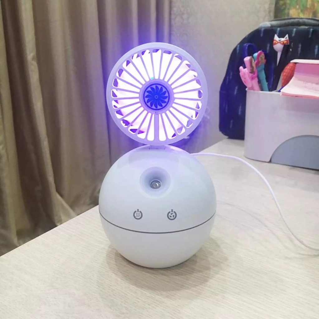 Quạt Phun Sương Tạo Độ Ẩm, Quạt Hơi Nước Tròn