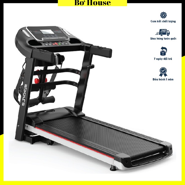 Máy chạy bộ King Sport K130 kèm Máy đánh mỡ bụng , Máy chạy tại nhà gấp gọn phù hợp mọi không gian - Video tại Showroom
