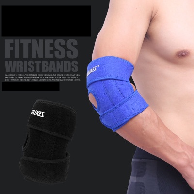 Đai khuỷu tay aolikes 7946 bán sỉ có đệm hơi silicone băng quấn bắp cánh bó bảo vệ thể thao gym yoga