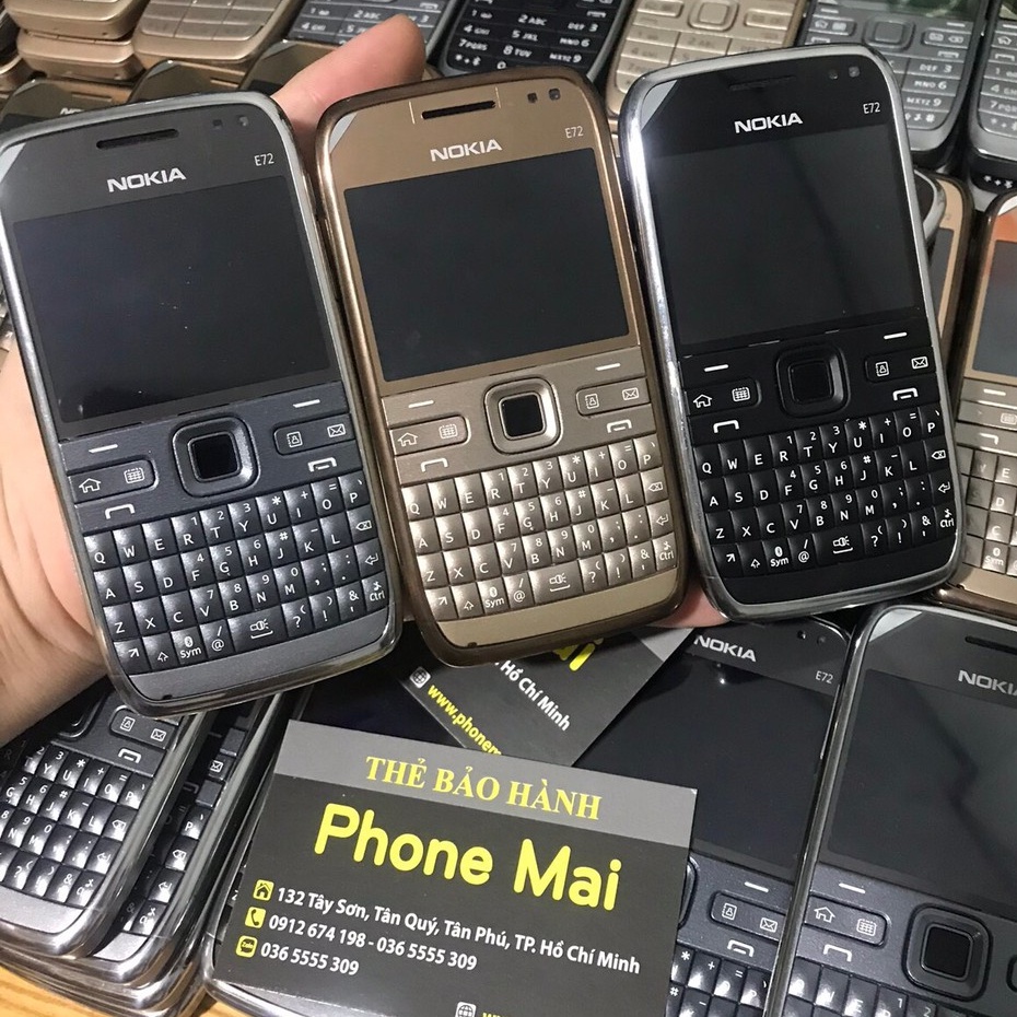 ĐIỆN THOẠI NOKIA E72 CHÍNH HÃNG CÓ 3G,WIFI, LOA TO, NGHE GỌI RÕ RÀNG – BẢO HÀNH 12 THÁNG
